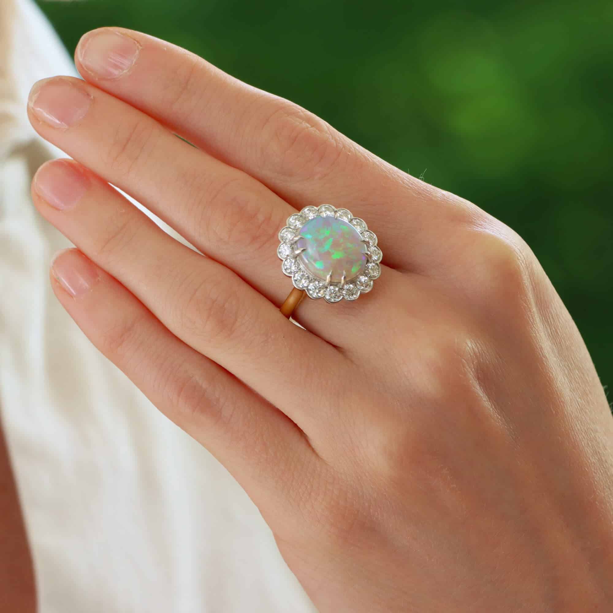 Opal engagement rings tiffany top
