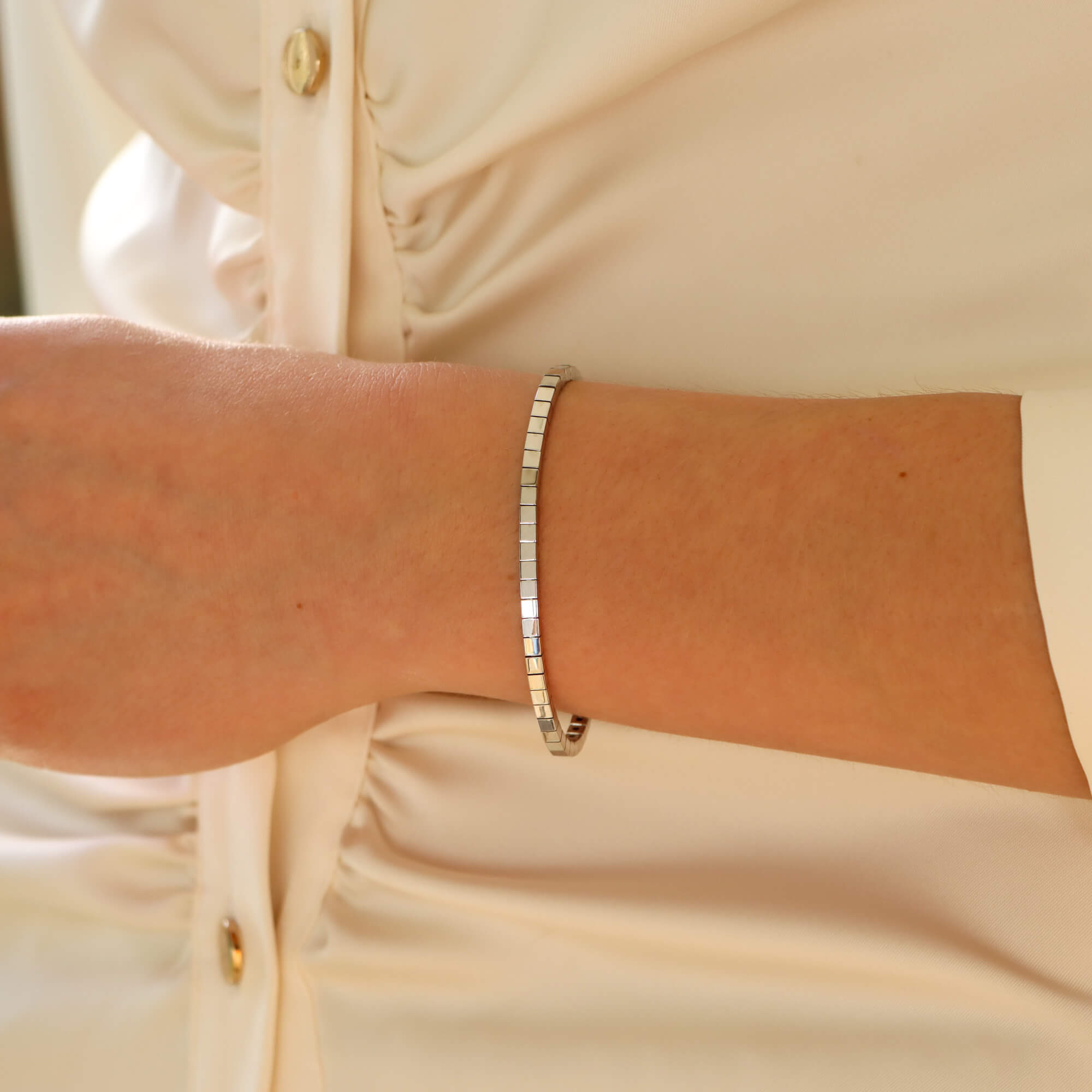 Level up your wrist stack this holiday season with diamond tennis bracelets,  Cartier bangles, & paperclip chains! ✨ You are guaranteed to Love it!  Shop... | By Buchroeders Jewelers | Okay, let's