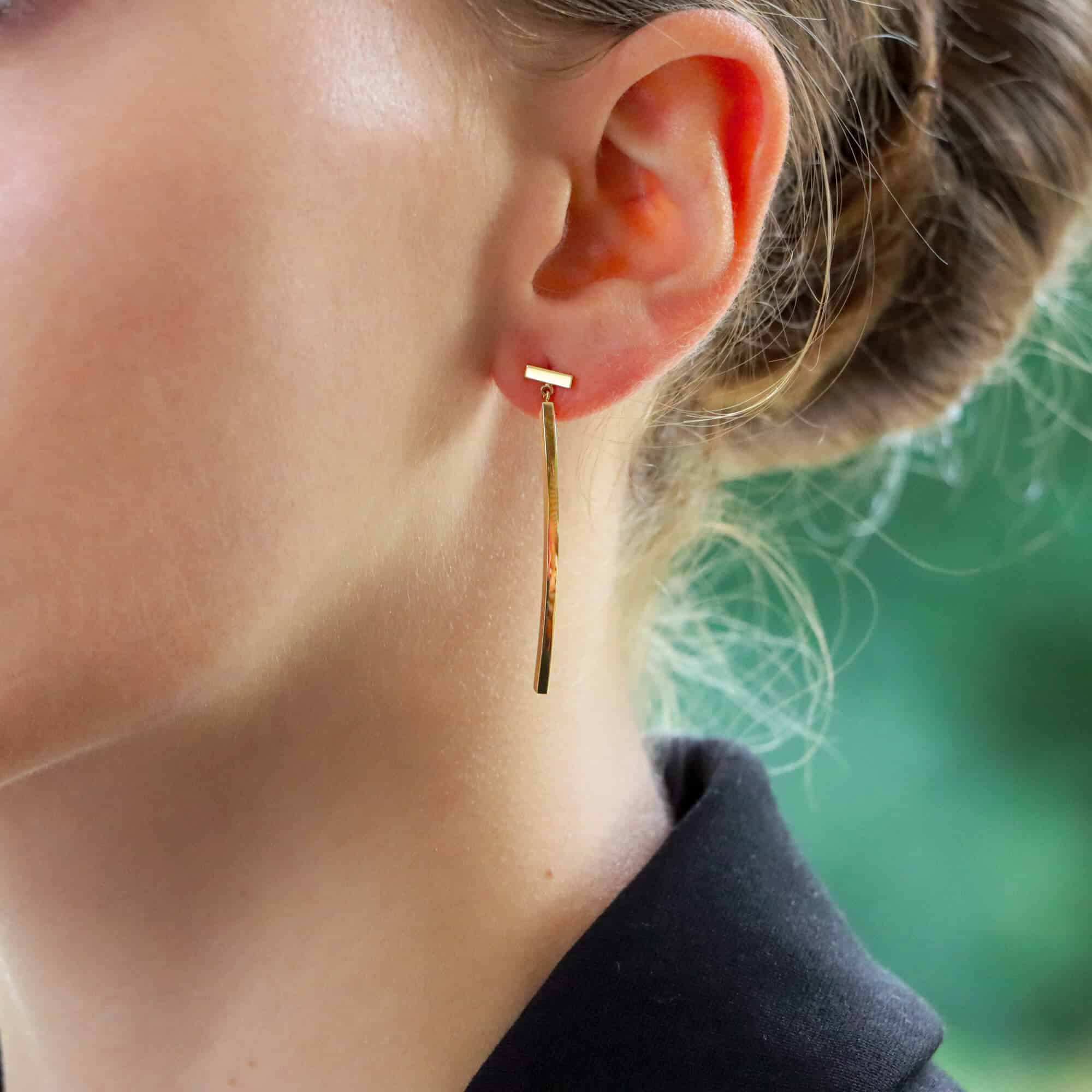 Tiffany sales bar earrings