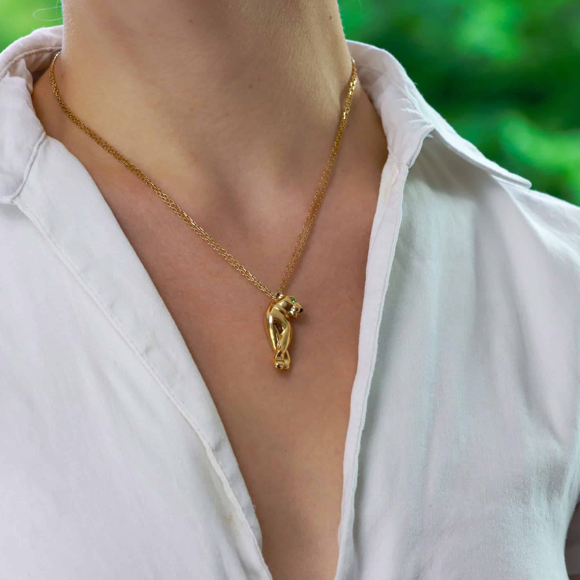 Panthere necklace deals