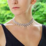 Vintage Bulgari Lucea Diamond Choker Necklace at Susannah Lovis Jewellers