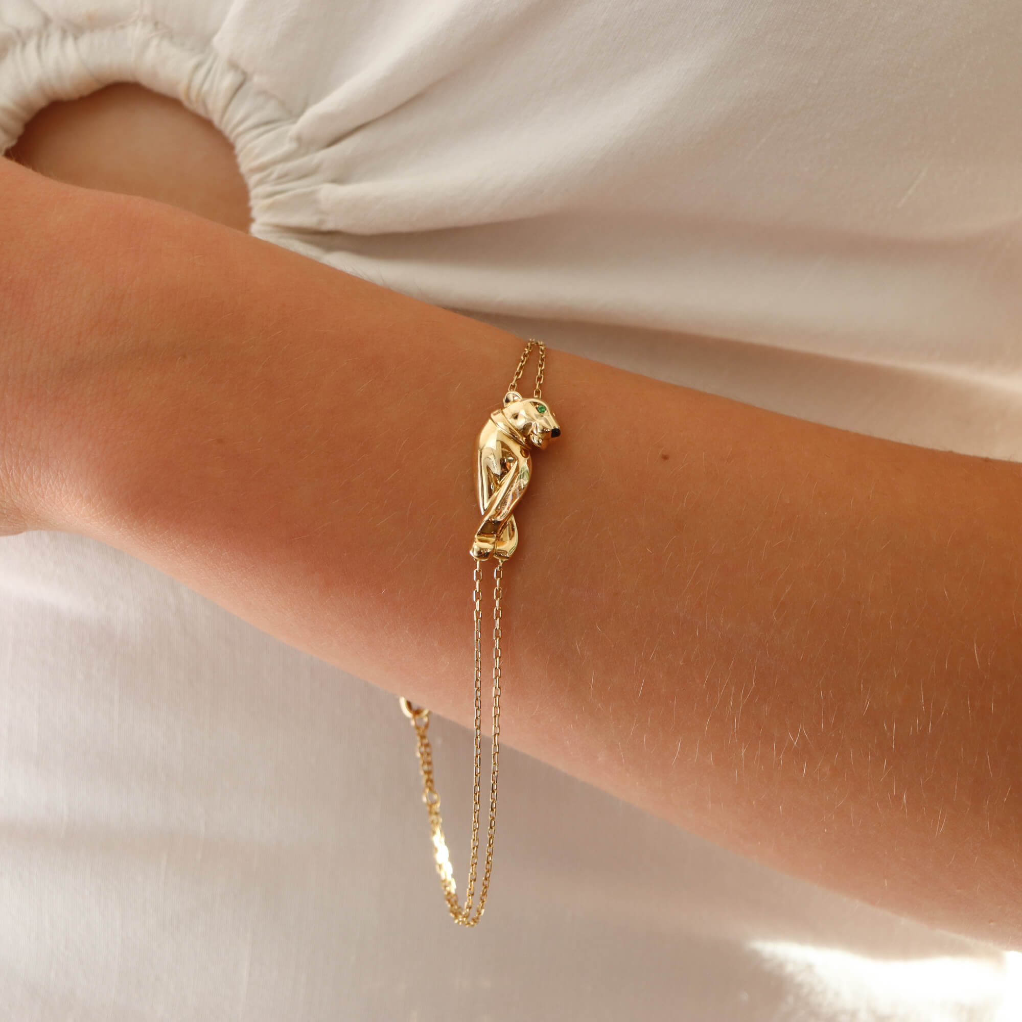 Panther best sale cartier bracelet