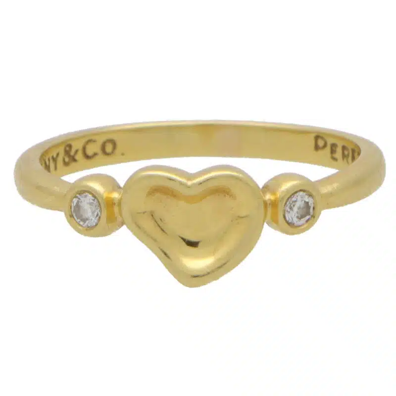 Vintage Elsa Peretti for Tiffany & Co. Full Heart Diamond Ring