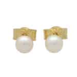 4-millimetre Pearl Stud Earrings