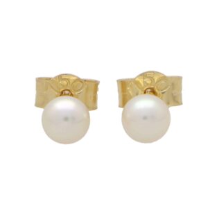 4-millimetre Pearl Stud Earrings