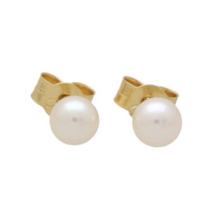 4-millimetre Pearl Stud Earrings