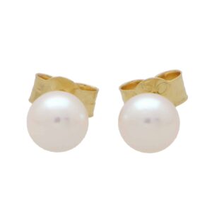 4-millimetre Pearl Stud Earrings