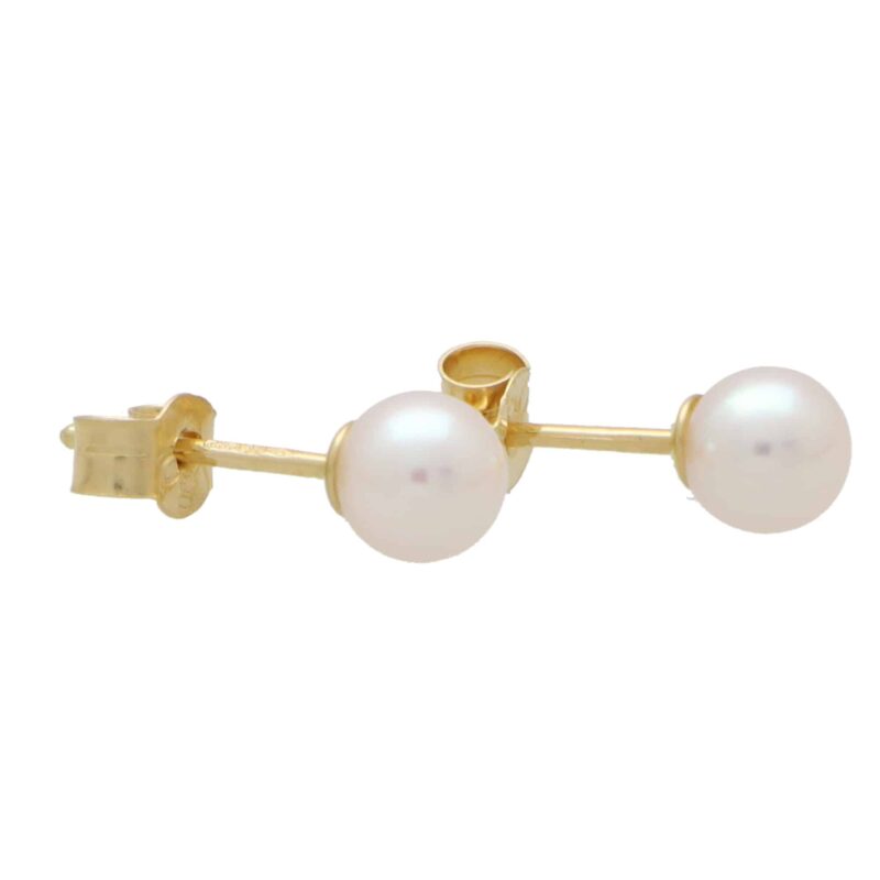 4-millimetre Pearl Stud Earrings