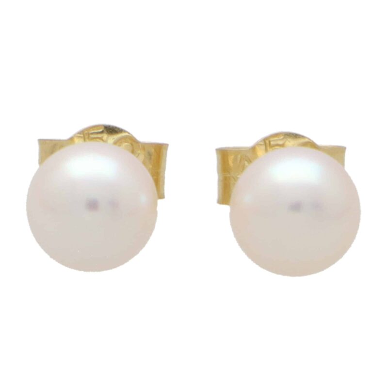 4-millimetre Pearl Stud Earrings