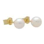 4-millimetre Pearl Stud Earrings