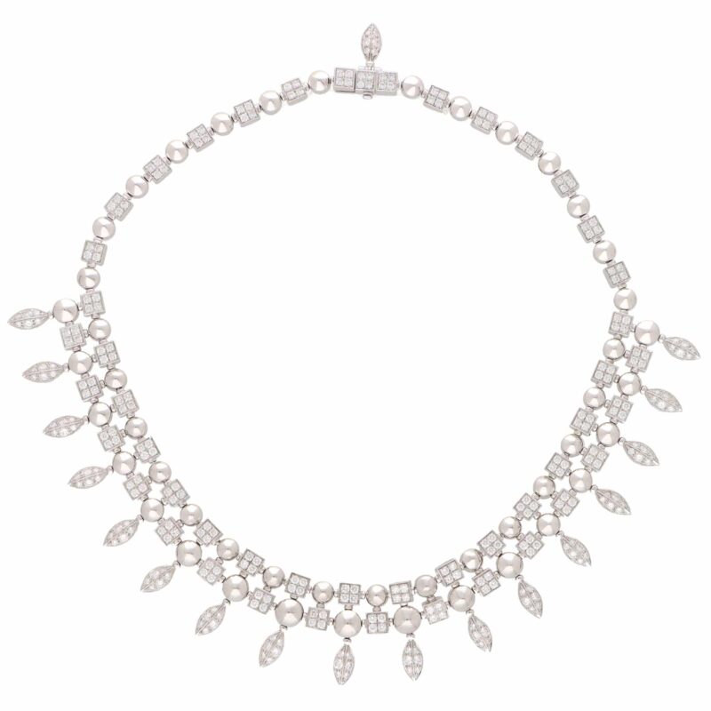 Vintage Bulgari 'Lucea' Diamond Choker Necklace