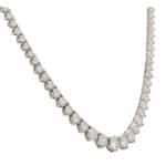 Contemporary Diamond Riviere Necklace