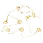 Vintage Cartier 36-inch Love Ring Necklace