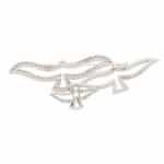 Vintage Cartier Convertible Diamond Bird Pendant Brooch