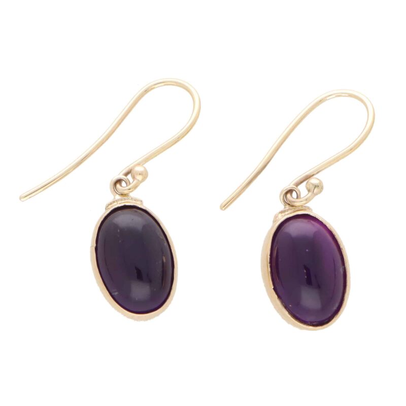 Vintage Amethyst Drop Earrings