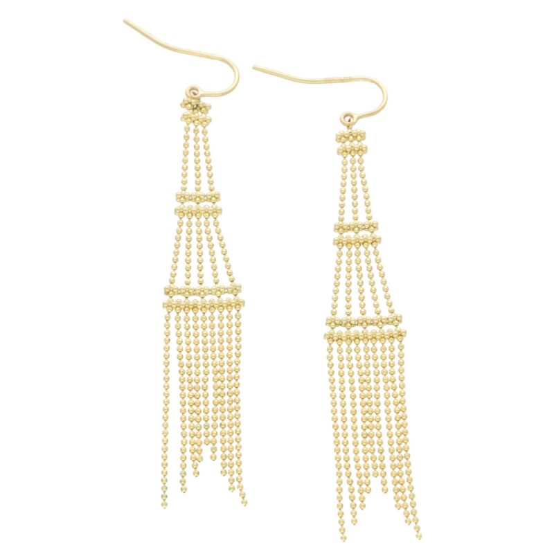 Vintage Tiffany & Co. Tassel Chandelier Drop Earrings