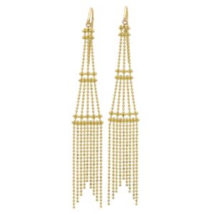 Vintage Tiffany & Co. Tassel Chandelier Drop Earrings
