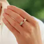 Vintage Cartier Mimi Ruby and Diamond Ring