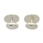 Navy and Light Blue Enamel Swivel Back Cufflinks
