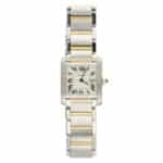 Vintage Cartier Yellow Gold and Steel Tank Francaise Watch