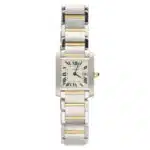 Vintage Cartier Yellow Gold and Steel Tank Francaise Watch