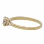 Vintage GIA Certified Oval Cut Diamond Ring