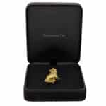 Vintage Tiffany & Co. Sapphire Cat Brooch