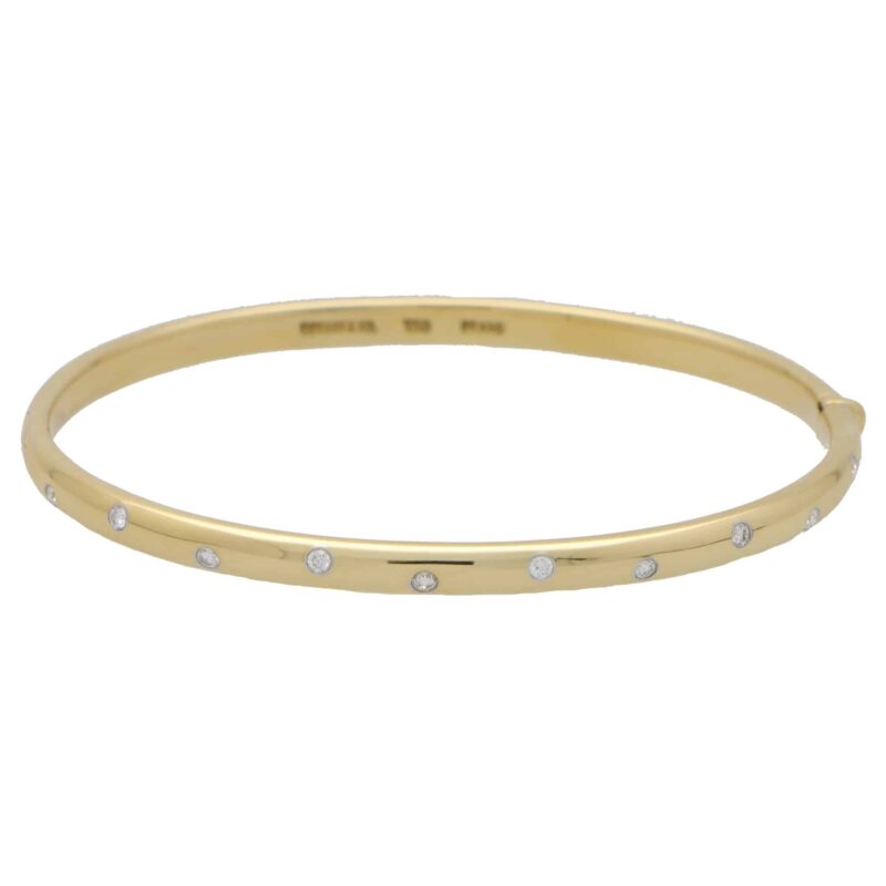 Vintage Tiffany & Co. Diamond 'Dots' Bangle