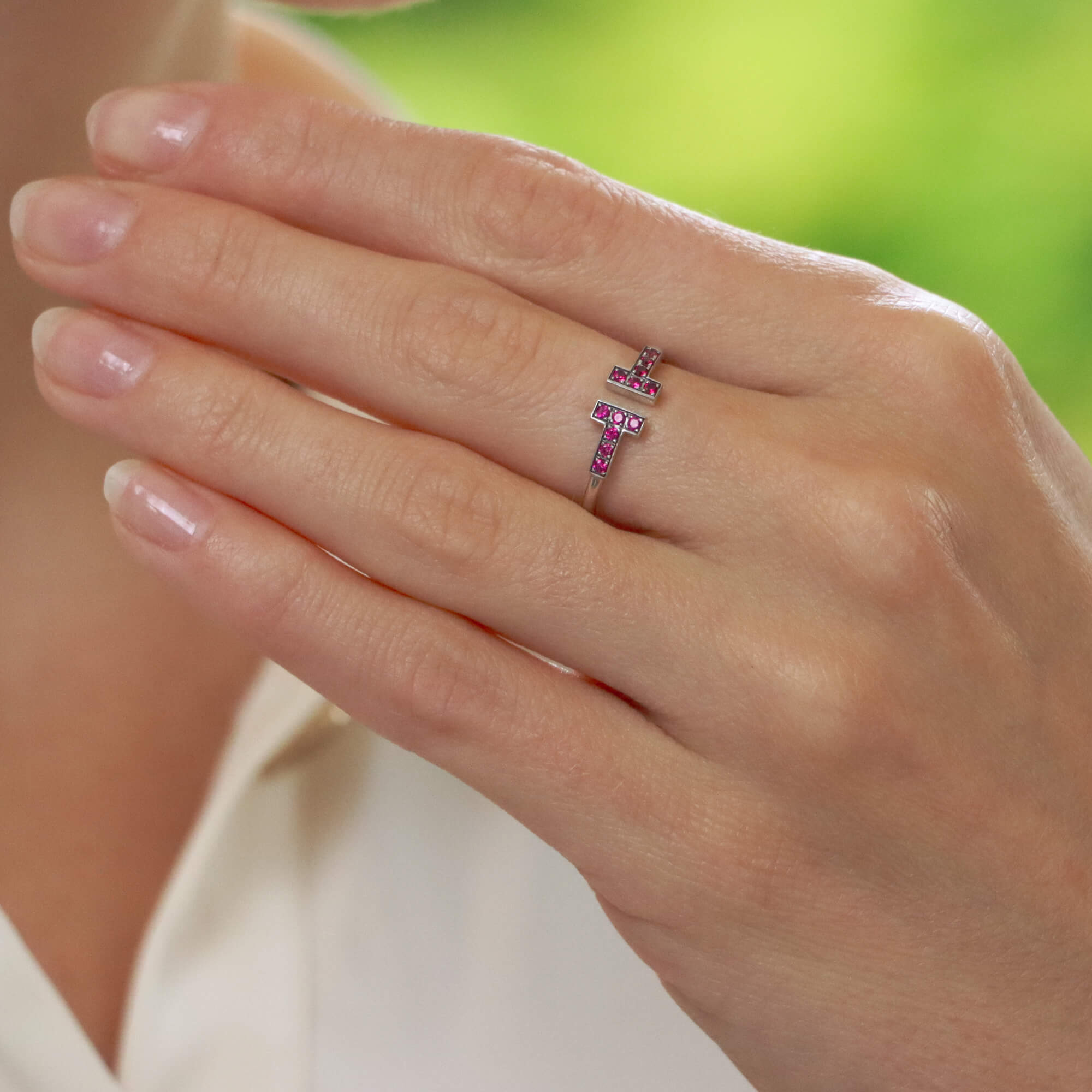 Tiffany and top co ruby ring