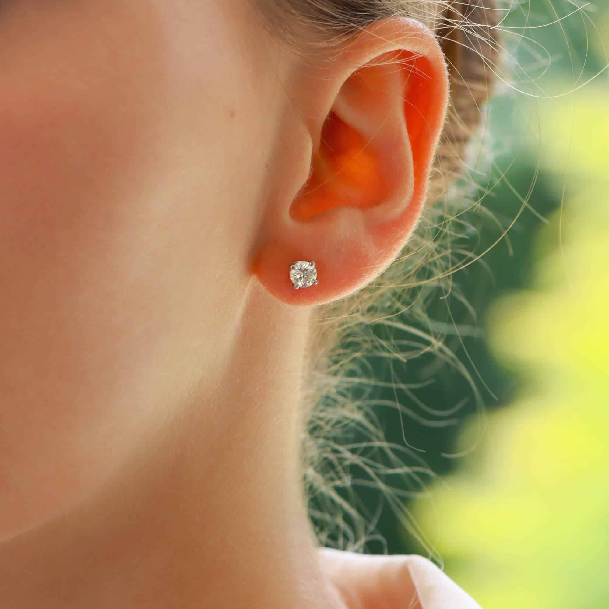 Tiffany screw back earrings top