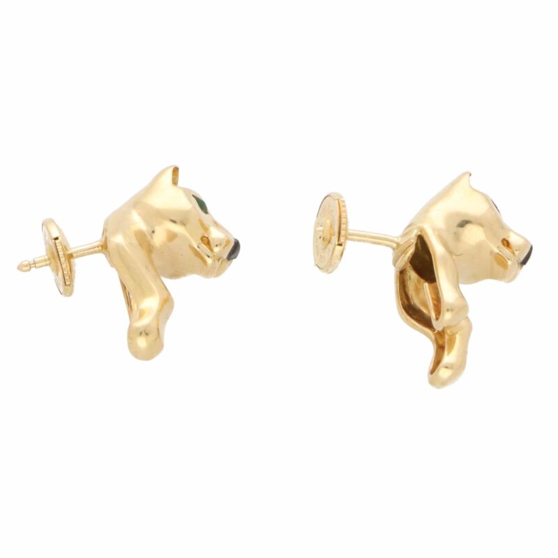 Vintage Cartier Panther Earrings