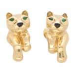 Vintage Cartier Panther Earrings