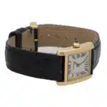 Vintage Cartier Tank Francaise 2385 18k Yellow Gold Watch