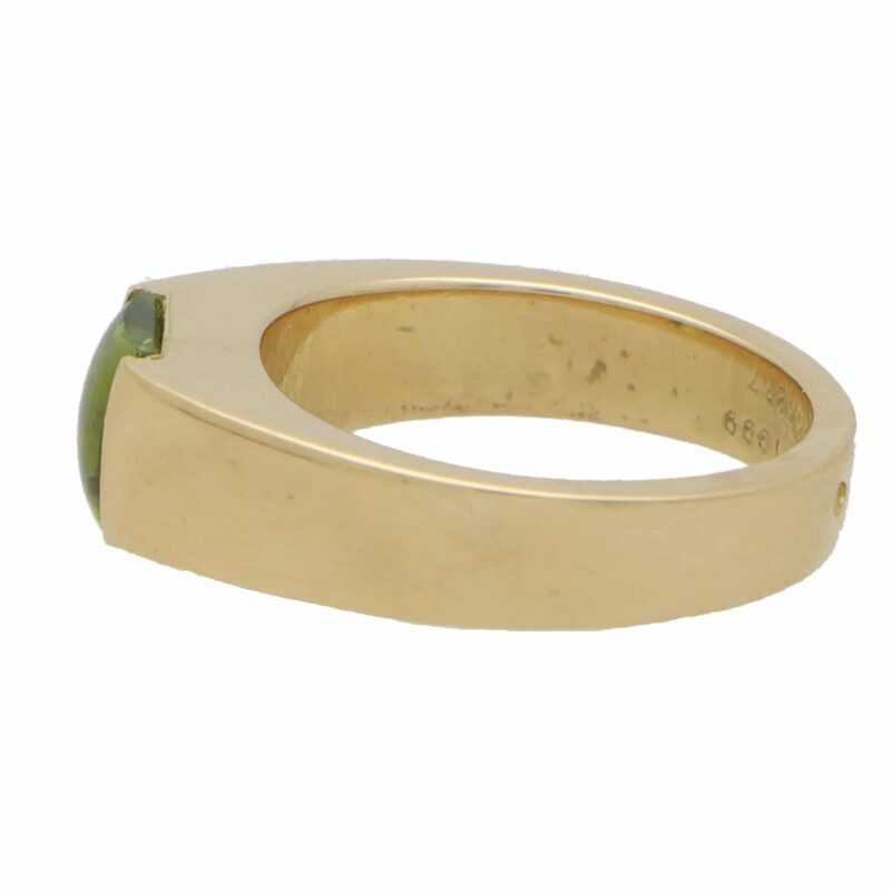 Vintage Yellow Gold Cartier Tank Ring