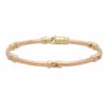 Vintage Bvlgari Link Bracelet in Rose Gold