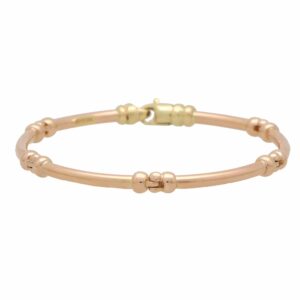 Vintage Bvlgari Link Bracelet in Rose Gold