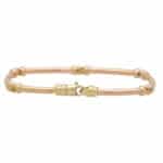 Vintage Bvlgari Link Bracelet in Rose Gold