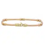 Vintage Bvlgari Link Bracelet in Rose Gold