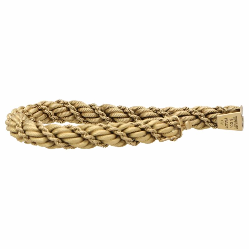 Vintage Tiffany & Co. Twisted Rope Bracelet