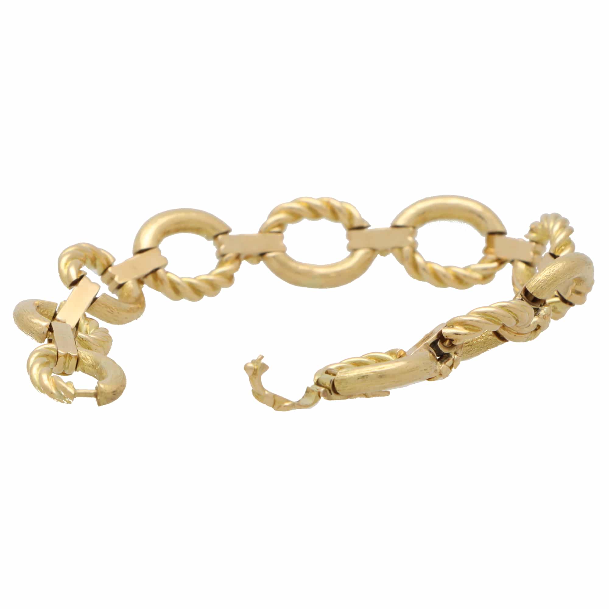 Vintage Louis Vuitton Chunky Heavy Link Bracelet at Susannah Lovis