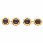 Vintage Garnet Cufflinks