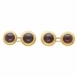 Vintage Garnet Cufflinks