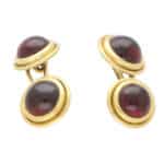 Vintage Garnet Cufflinks