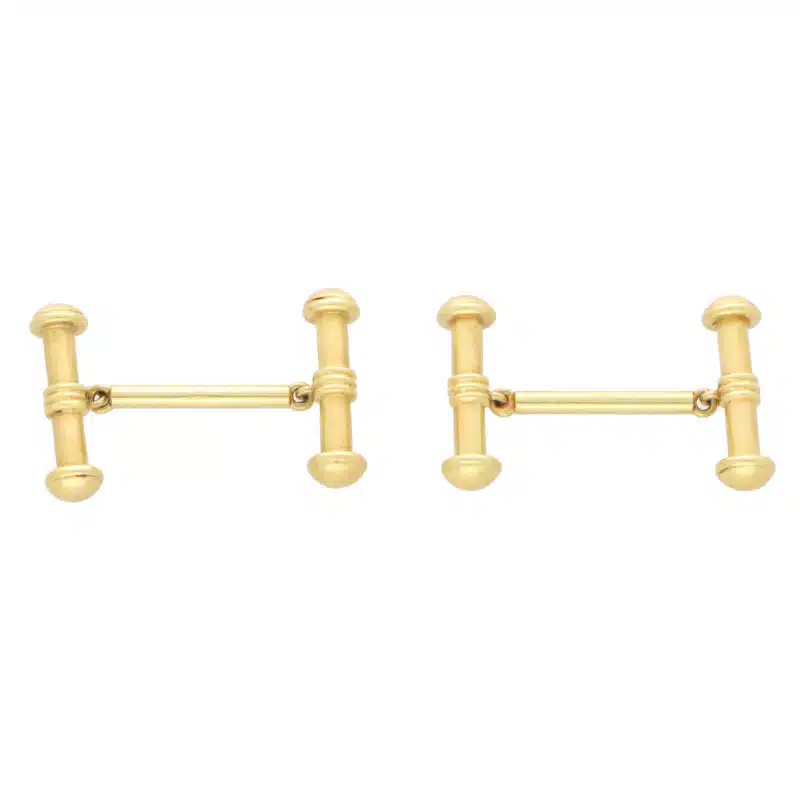 Retro Bar Link Cufflinks