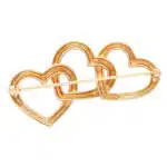 Vintage Tiffany & Co. Triple Heart Brooch