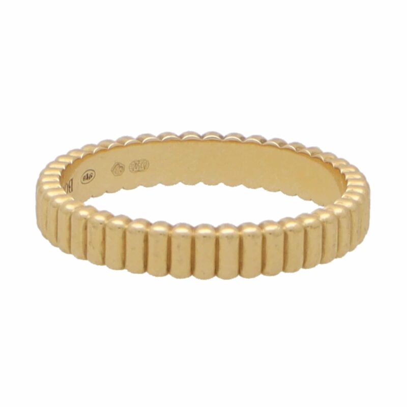 Vintage Boucheron 'Quatre Grosgrain' Band Ring