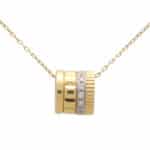 Vintage Boucheron 'Quatre Classique' Diamond Necklace