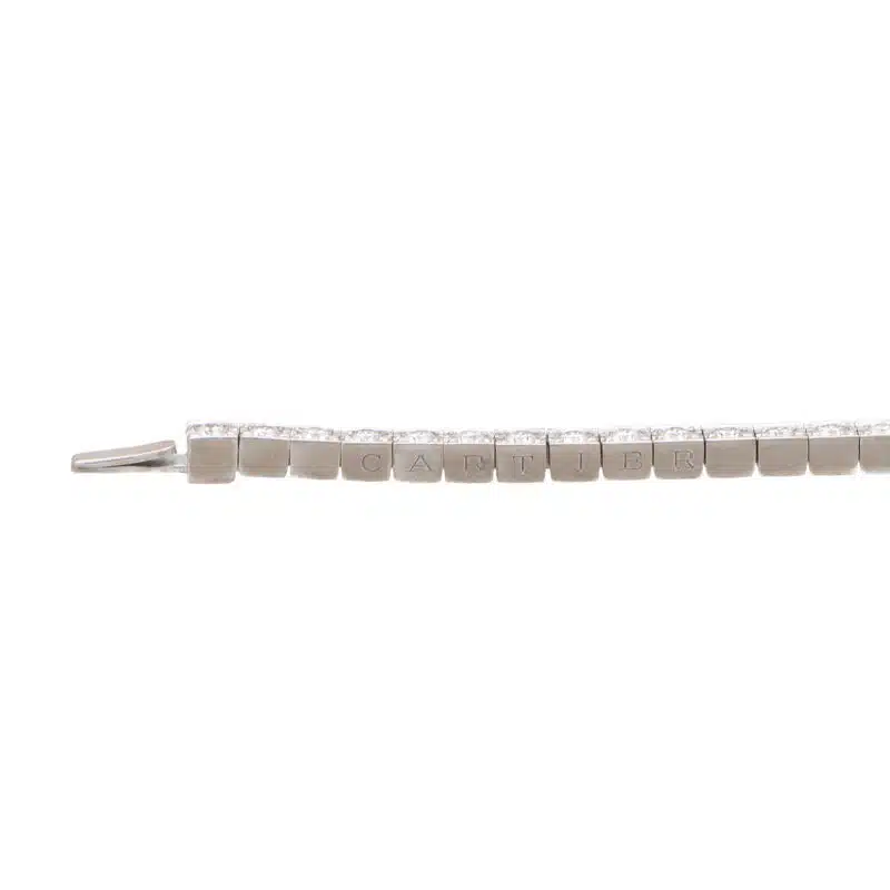 Vintage Cartier Lanières Diamond Line Bracelet