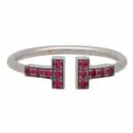 Vintage Tiffany & Co. 'Tiffany T' Ruby Ring