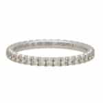 Vintage Cartier Full Diamond Eternity Band Ring